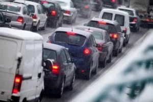 cars in winter