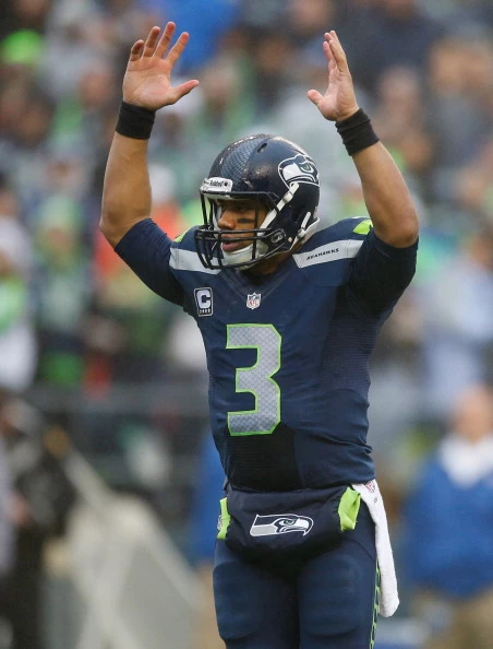 Arizona Cardinals v Seattle Seahawks Seahawks Quarterback Russell Wilson