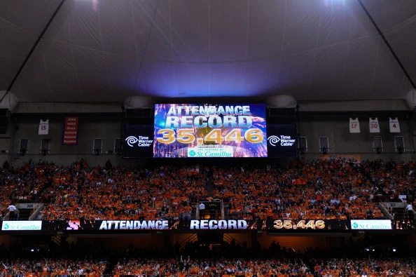 Duke v Syracuse Syracuse Orange Fans Set Yet Another Attendance Record