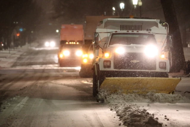 Tractor-Trailer Follows Too Close, Hits Snow Plow in Cicero in Early Morning Accident