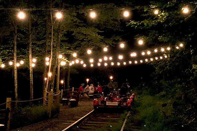 Magical Rail Bike Rides Under the Stars Returns to the Catskill Mountains