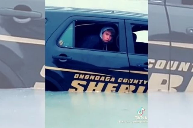 Story Behind Viral TikTok Video of Onondaga County Sheriff's Vehicle in Ice