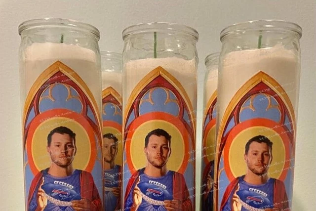Celebrate a Great Season of Bills Football With These Josh Allen Candles