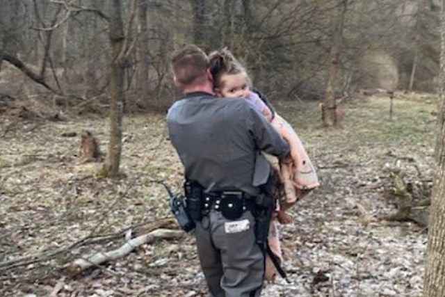 NYS Trooper Finds Missing Two-Year-Old On A Rock In Stream