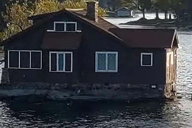 Upstate New York Home to World's Smallest Island, Barely Big Enough For a House