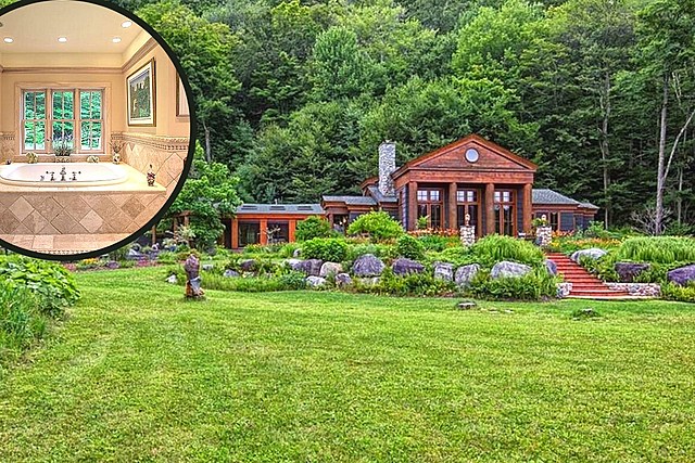 Stunning Million Dollar Home on 14 Acres Hits the Market in the Adirondack Mountains