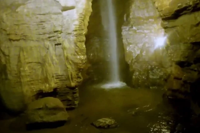 There's a Secret Cavern in New York With a Waterfall 100 Feet Underground