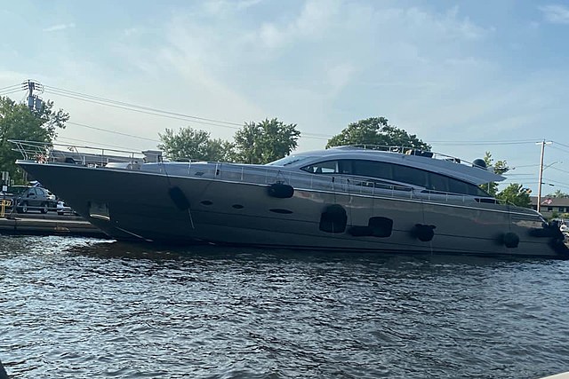 Did You See The Jaw-Dropping 16 Million Dollar Luxury Yacht In Sylvan Beach?