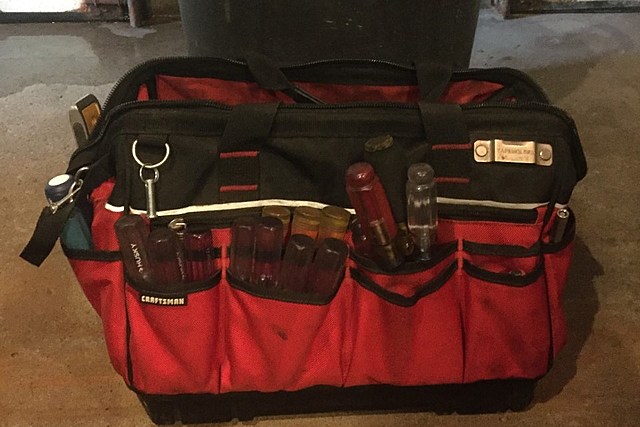 Did You Lose a Big Red Bag of Tools? Utica Couple Hopes to Nail Down the Owner