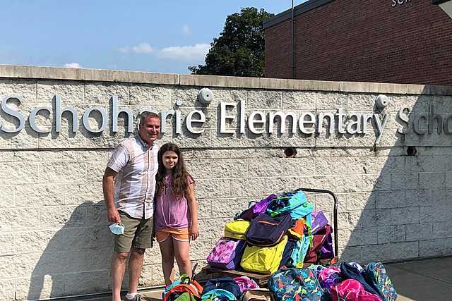St Johnsville Girl Donates School Supplies in Honor of Late Brother