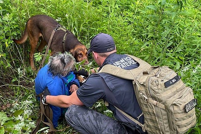 New York State Police K-9 Tilly Rescues Missing Adult