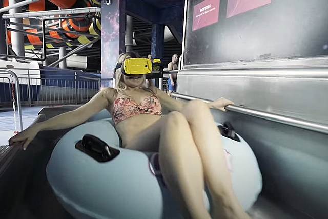 Make a Splash on One of a Kind Virtual Reality Waterslide Only a Few Hours From Utica