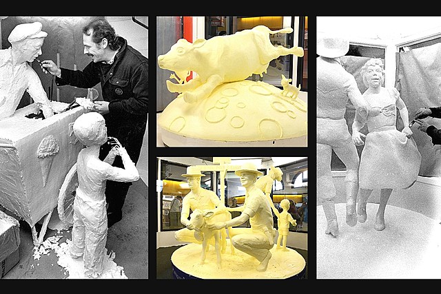 GALLERY: Butter Sculptures Over the Years at New York State Fair
