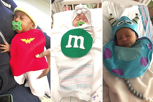Babies and Patients Celebrate Halloween at Golisano Children's Hospital