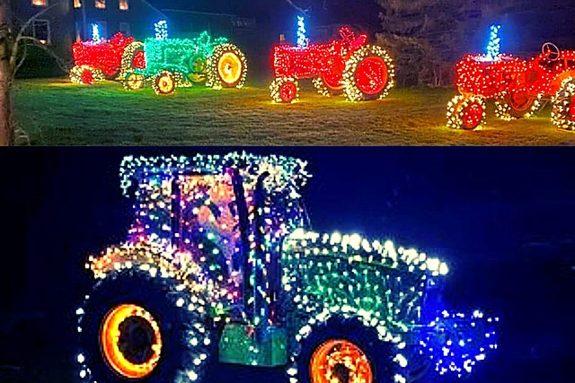 I See Your Christmas Tractor in New York and Raise You Three More