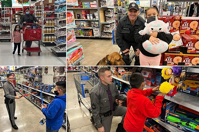 New York State Troopers Make Holidays Memorable For Kids Across The State