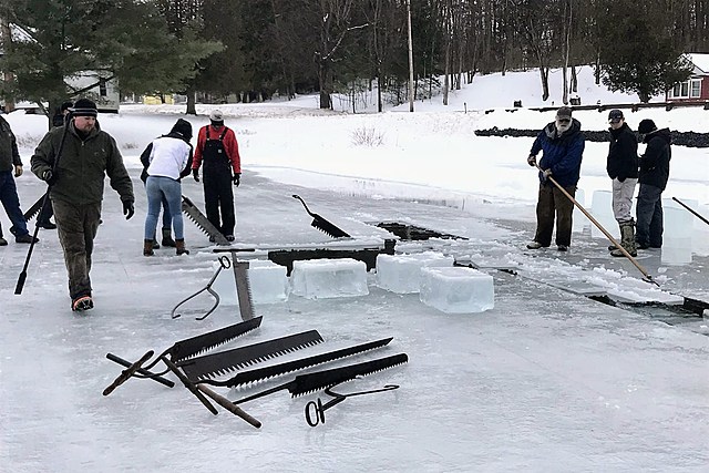 Join The Family Tradition With Central New York's Annual Ice Harvest