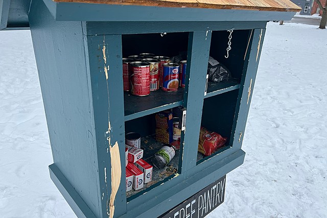 Free Food Pantry in Oneida Vandalized, This Time the Jerks Were Caught