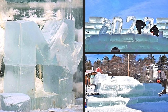 80s Themed Winter Carnival Ice Palace in Saranac Lake is Like Gnarly Dude