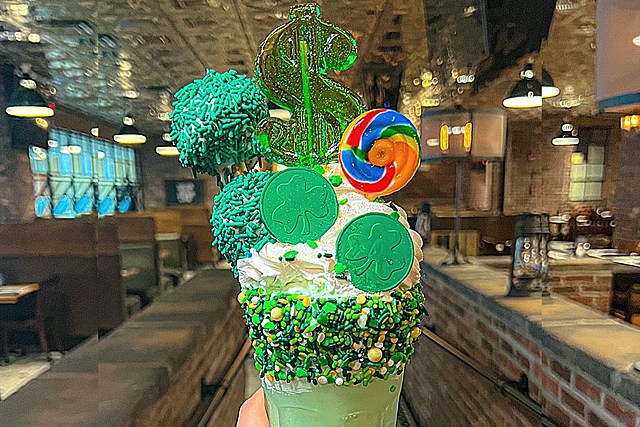 Celebrate St Patrick's Day All Month Long with Magically Delicious Boozy Milkshake