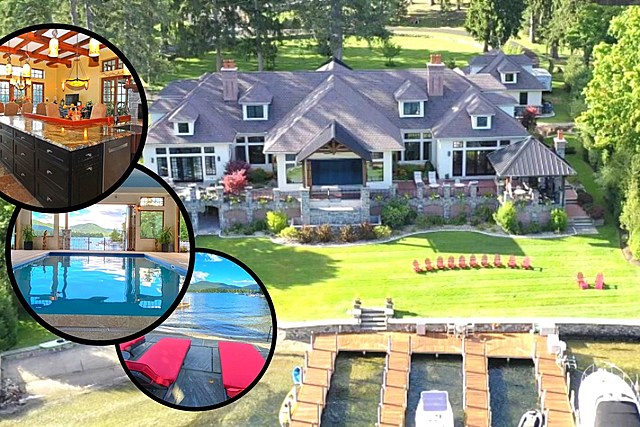 Stunning Mansion Breaks Record For Biggest Sale on Lake George