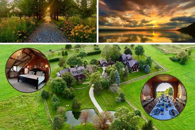 Rustic Elegance & Natural Beauty Consume Nearly $2 Million Dollar Finger Lakes Estate