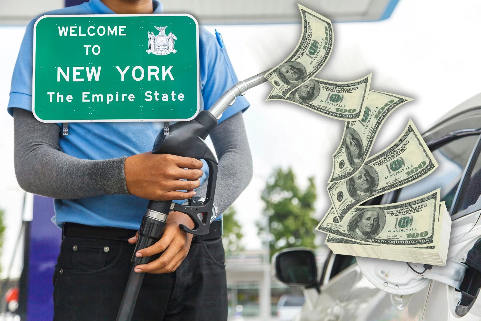 gas prices increase in New York