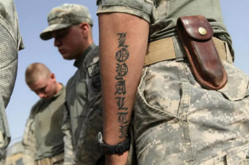 U.S. Army Issuing New Regulations Banning Tattoos